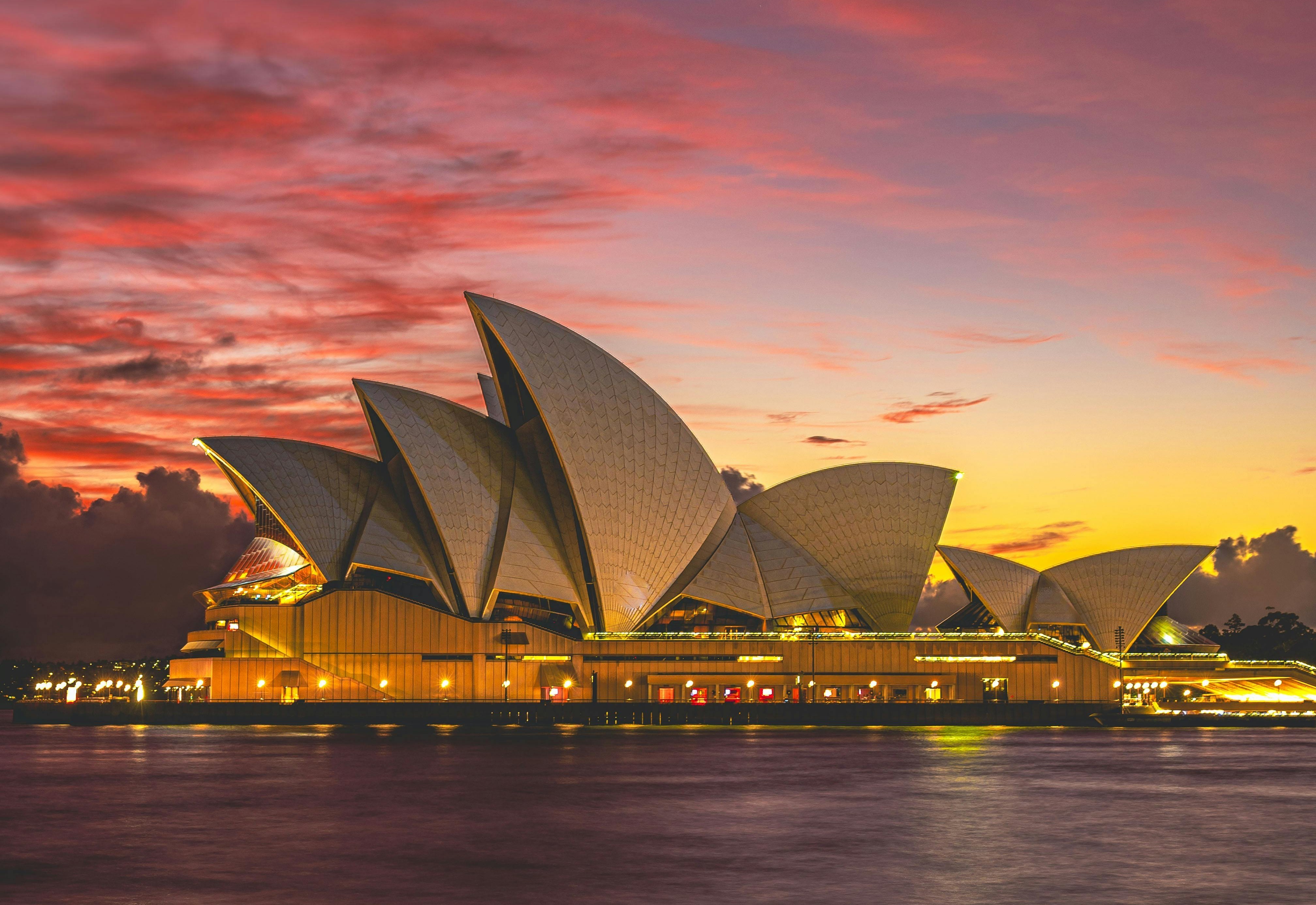 Sydney Harbour Bridge Australia group travel flights from UK