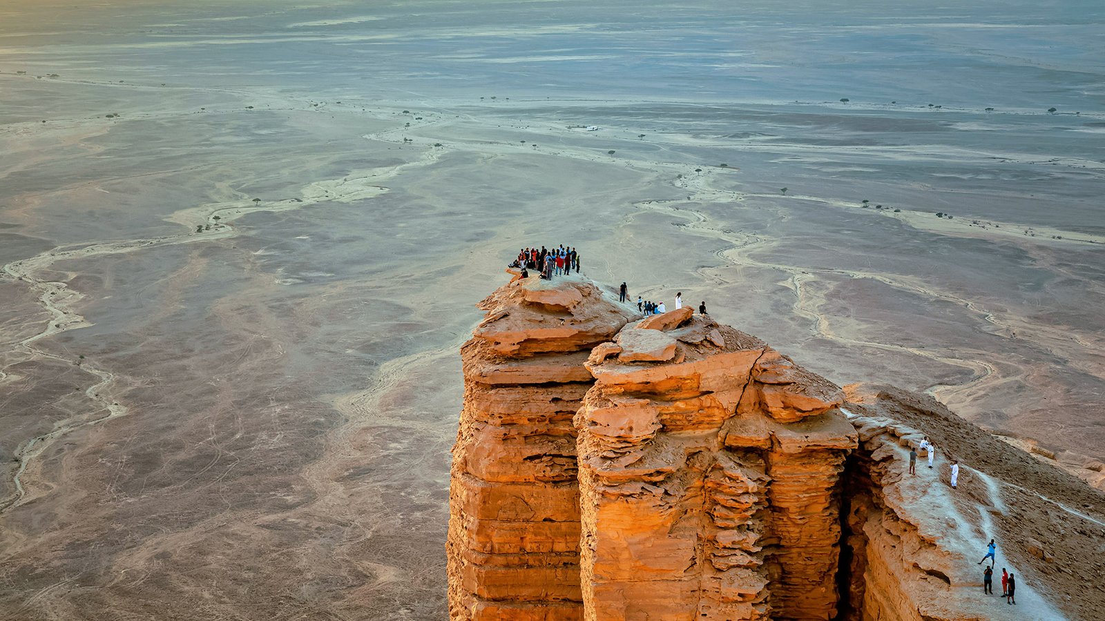 Edge of the World Jebel Fihrayn near Riyadh Saudi Arabia