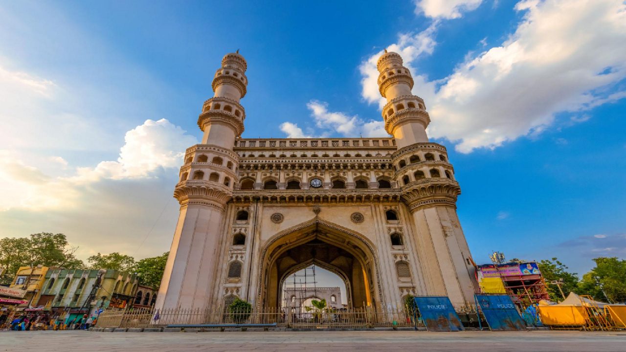Hyderabad city travel view