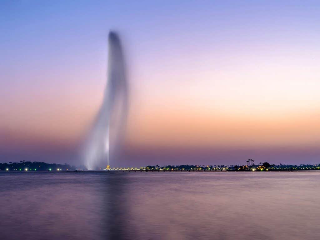 King Fahd Fountain Jeddah Red Sea Corniche