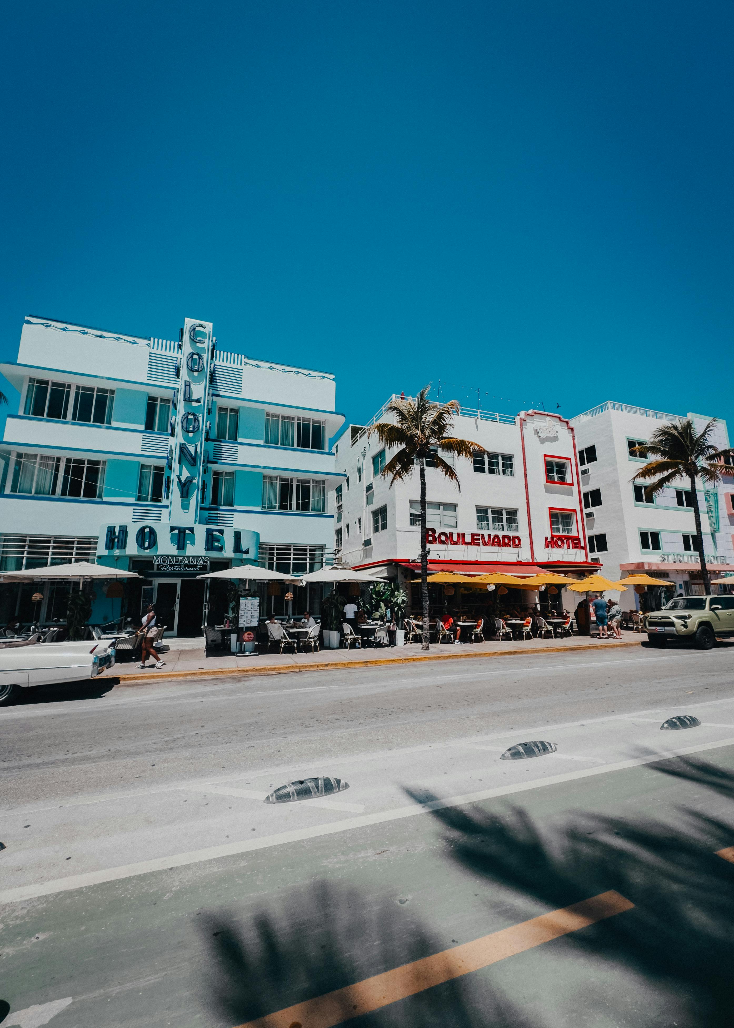Miami city travel view